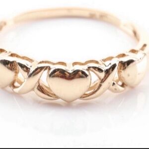 XOXO 10K Gold Ring